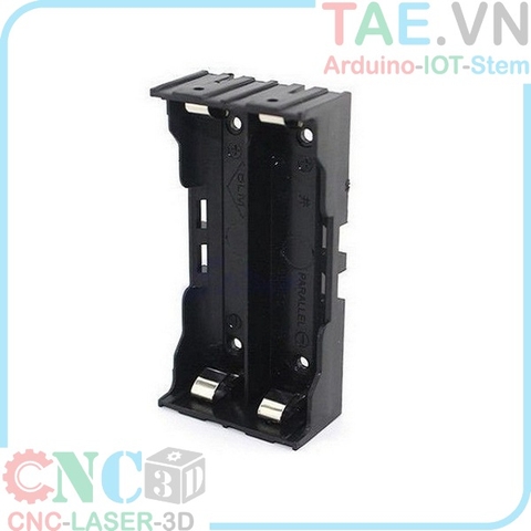 Đế Pin 18650 Chân Hàn 2 Pin