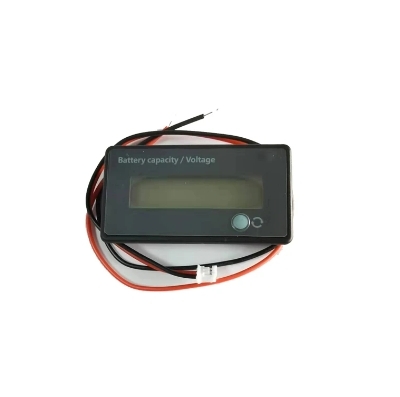 Đồng Hồ Báo Dung Lượng Pin Hiển Thị LCD Có Nút