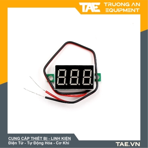 Đồng Hồ Đo Điện Áp 3.5V đến 30V 0.36inch 2 Dây