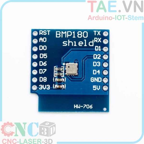 ESP8266 NodeMCU Lua D1 Mini BMP180 Shield