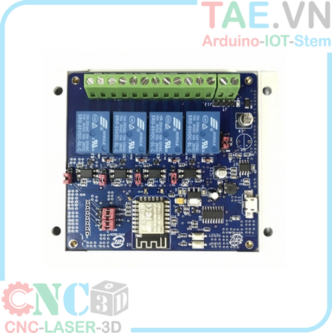 Mạch Wifi ESP8266 4 Relay 5VDC