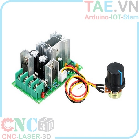 Mạch Điều Khiển Tốc Độ Động Cơ DC9V-48V 20A (Không Hộp)