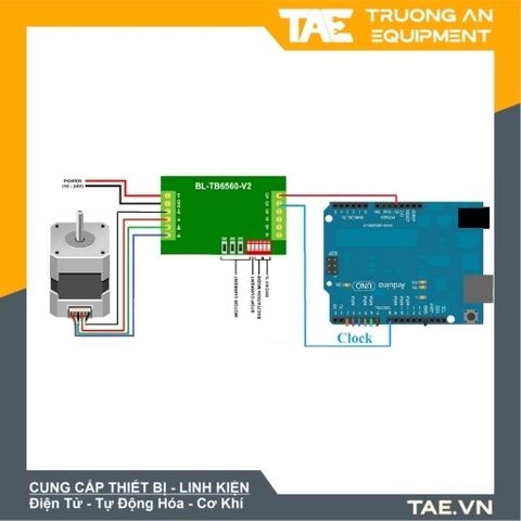 Mạch Điều Khiển Động Cơ Bước TB6560