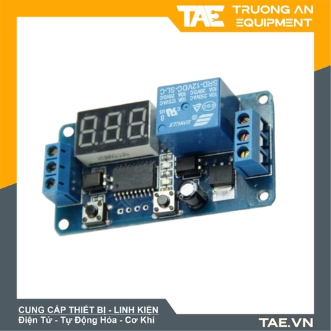 Mạch Tạo Trễ Chu Kỳ Đóng Ngắt Relay 0-999s