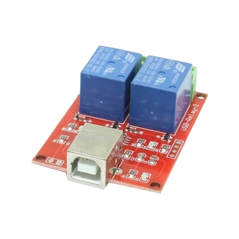 Module 2 Relay Điều Khiển Qua Cổng USB