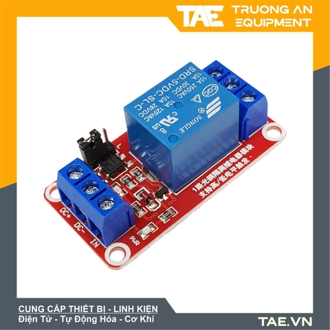 Module Relay với OPTO cách ly kích H/L 5VDC 10A 1 kênh