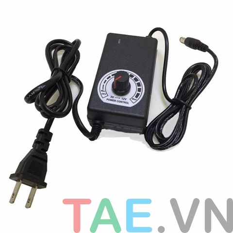 Nguồn Adapter Điều Chỉnh Điện Áp 3 - 12V 2A