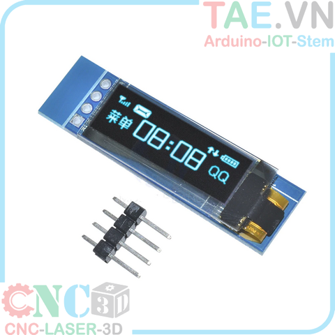 Màn Hình Oled 0.91 Inch Giao Tiếp I2C