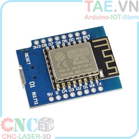 Kit RF Thu Phát Wifi ESP8266 NodeMCU Lua D1 Mini