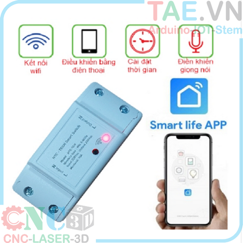 Bộ Điều Khiển  Wifi 1 Thiết Bị