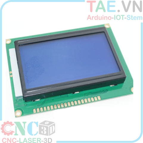 LCD Graphic 128x64 xanh lá ( 128x64 Graphic LCD)