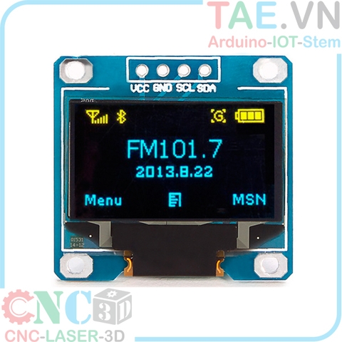 Màn Hình OLED 0.96 Inch I2C