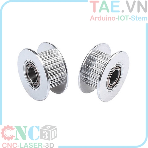 Pulley GT2 20 Răng Có Bạc Đạn