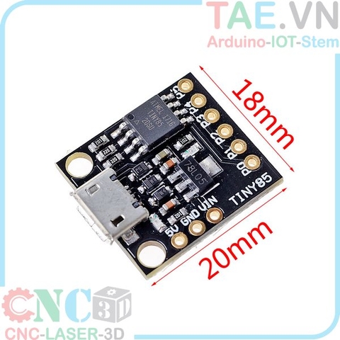 Module Vi Điều Khiển Mini Micro ATTINY85Module Vi Điều Khiển Mini Micro ATTINY85