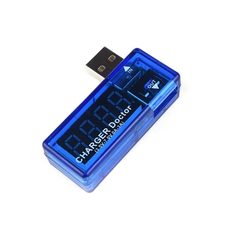 USB Kiểm Tra Dòng Và Áp Của Thiết Bị 3.5 - 7V / 0 - 3A