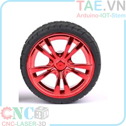 Bánh Xe Robot 65mm Trục Lục Giác