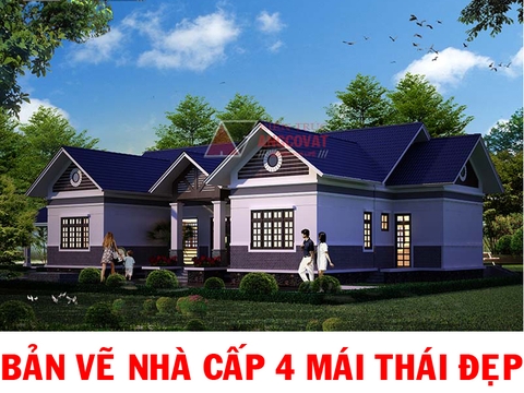 Tham khảo những bản vẽ nhà cấp 4 mái thái đẹp từ khắp mọi miền đất nước