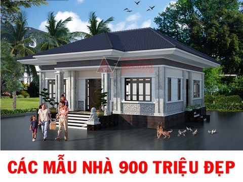 Bộ sưu tập các mẫu nhà 900 triệu 1, 2, 3 tầng đẹp và sang nhất năm 2017