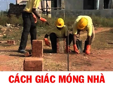 Hướng dẫn chi tiết cách giác móng nhà tuyệt đối chính xác TV122076