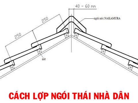 Hướng dẫn cách lợp ngói thái cho nhà ở mà bạn nên biết