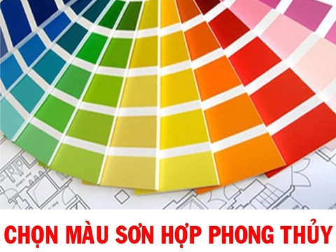 Hướng dẫn cách chọn màu sơn nhà ở hợp phong thủy TV301076