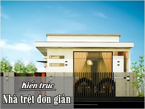 Mê mẩn kiến trúc nhà trệt đơn giản với 12 mẫu nhà đẹp tại Angcovat