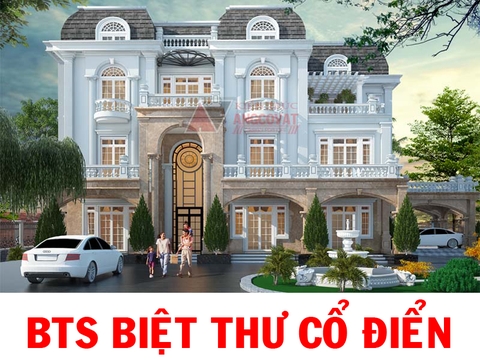 Tuyển tập những mẫu thiết kế nhà biệt thự cổ điển đẹp TIN121067