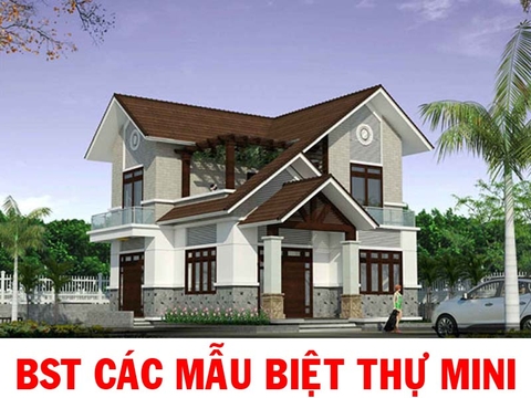 Bộ sưu tập biệt thự mini 1 2 3 tầng đẹp và đơn giản dưới 100m2 TIN806076