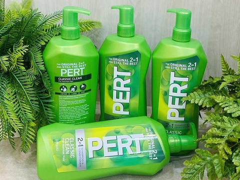 Dầu gội Pert Classic Clean 2in1 dưỡng tóc cấp ẩm và giúp tóc chắc khỏe 1000ml - GXT01902