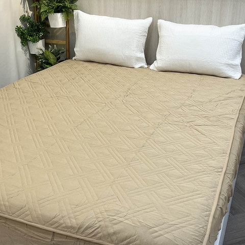 Drap bọc 160x200cm cao 20cm - Vàng - DRP00716