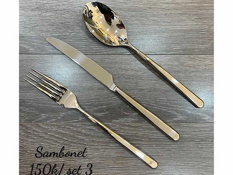 Combo 3 món muỗng dao nĩa Sambonet - MND003C3