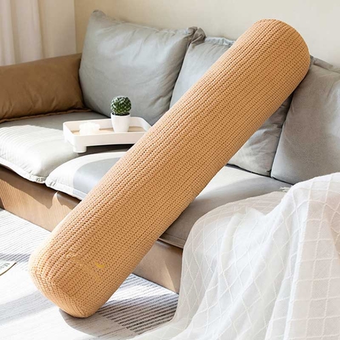 Gối ôm vải len 100x23cm - Màu cam - VGN1030122