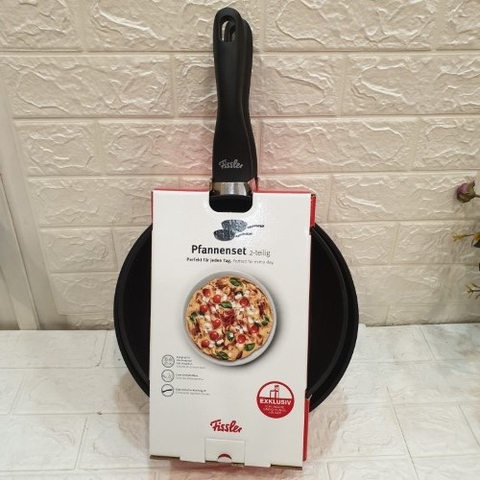 Bộ chảo Fissler 24+28 cm Induction made in italy