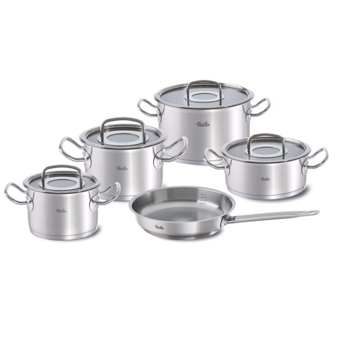 Bộ nồi inox 18/10 Fissler Profi Collection 4 nồi 1 chảo made in Germany