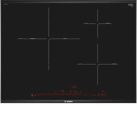 Bếp âm 3 từ 70 cm Bosch PID775DC1E serie 8