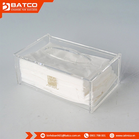 HỘP ĐỰNG GIẤY ĂN MICA HỘP ĐỰNG GIẤY ĂN MICA