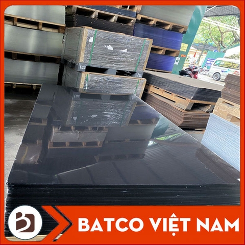 Tấm nhựa PC màu đen Hàn Quốc Tấm nhựa PC màu đen Hàn Quốc