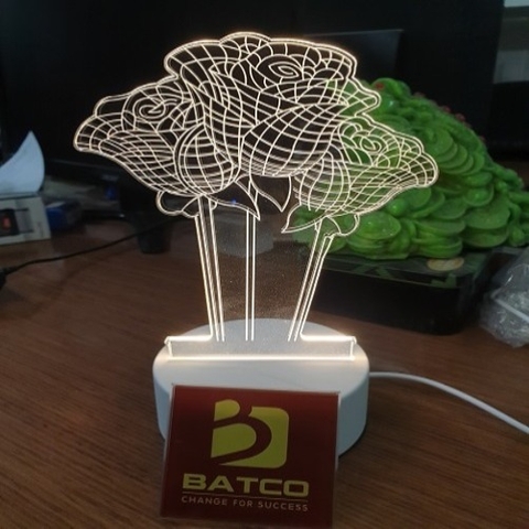 Đèn ngủ LED 3D Mica Đèn ngủ LED 3D Mica