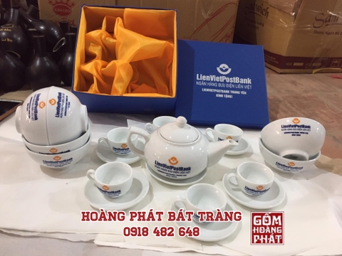 Địa Chỉ Nhận Làm Ấm Chén Bát Tràng In Logo Uy Tín, Giá Rẻ?