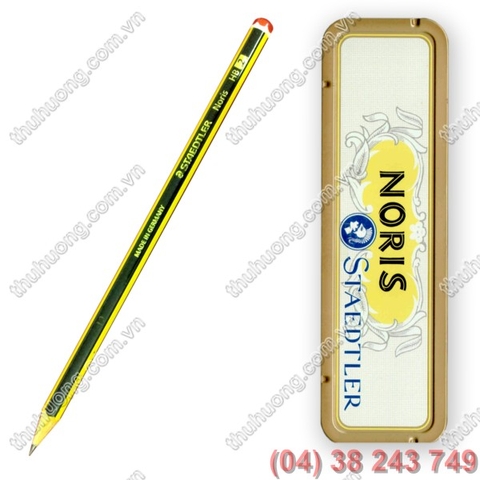 Bút chì HB - STAEDTLER 120-M12H (sọc Vàng, 6 cạnh, Noris)