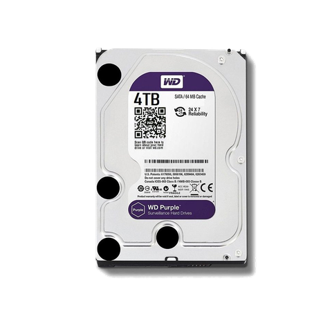 Ổ cứng WD Purple 4TB 3.5 inch SATA III 64MB Cache 5400RPM WD40PURZ