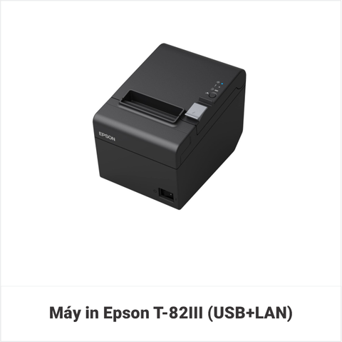Máy in hóa đơn Epson TM-T82 III ( Cổng USB + LAN )