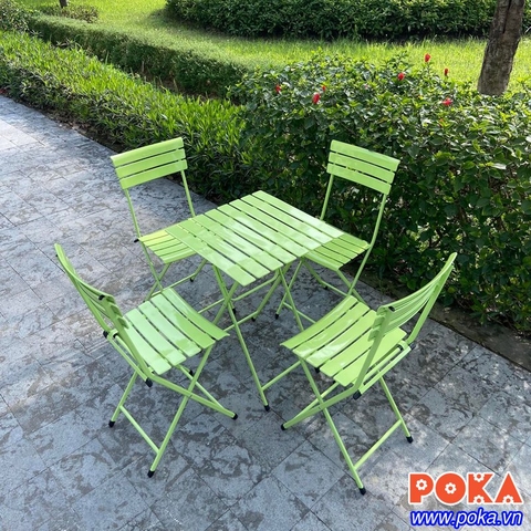 Bàn ghế sắt Fansipan Patio