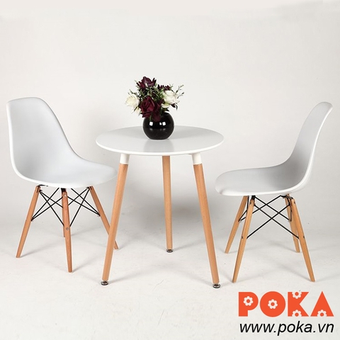 Bàn Eames tròn 60cm 3 chân