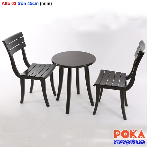 Bàn ghế Fansipan Alto 03 mini