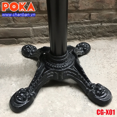 Chân bàn gang đúc CG-X01 Chân bàn gang đúc CG-X01