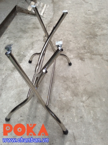 Chân bàn gấp inox CI-GAP71 Chân bàn gấp inox CI-GAP71