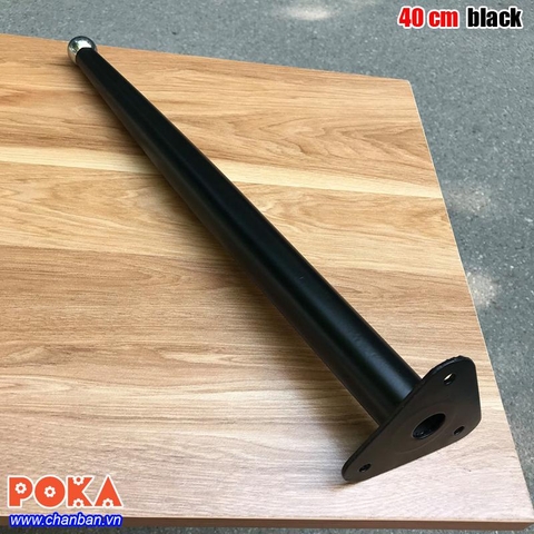 Chân bàn Louis Black 40cm Chân bàn Louis Black 40cm
