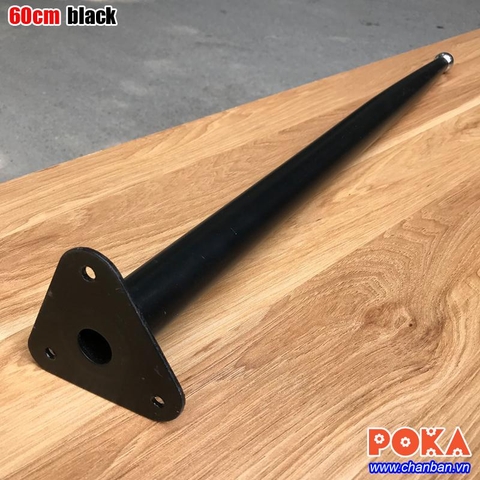 Chân bàn Louis Black 60cm Chân bàn Louis Black 60cm