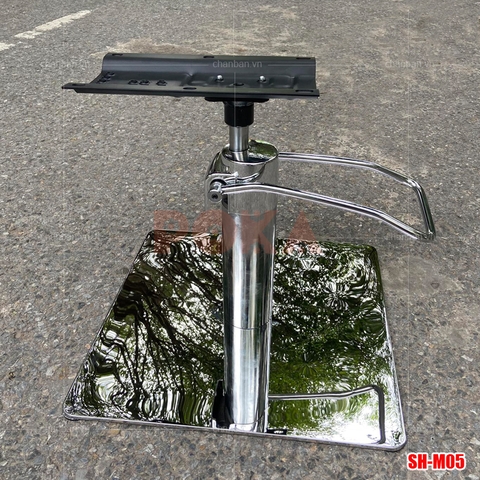 Chân ghế cắt tóc vuông dẹt SH-M05 Chân ghế cắt tóc vuông dẹt SH-M05